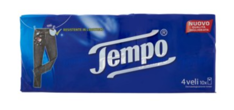 TEMPO FAZZOLETTI 4 VELI
